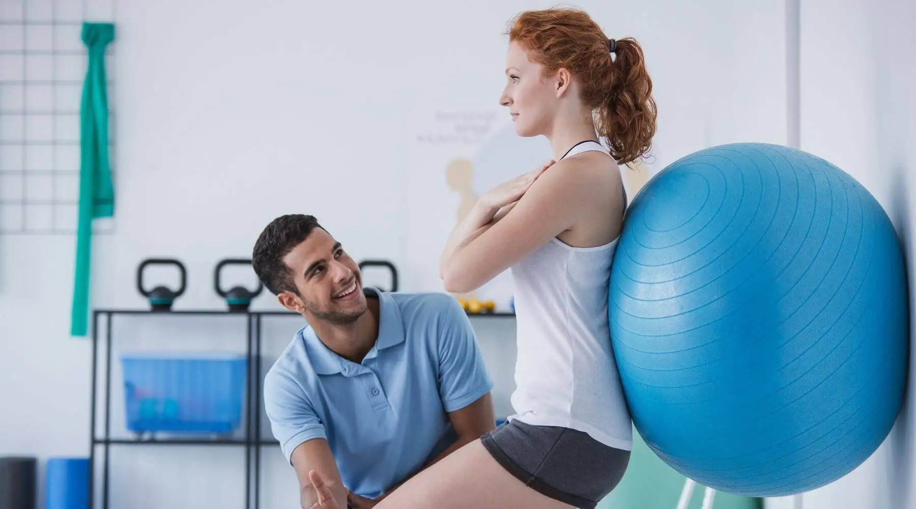 pilates back bend on wall