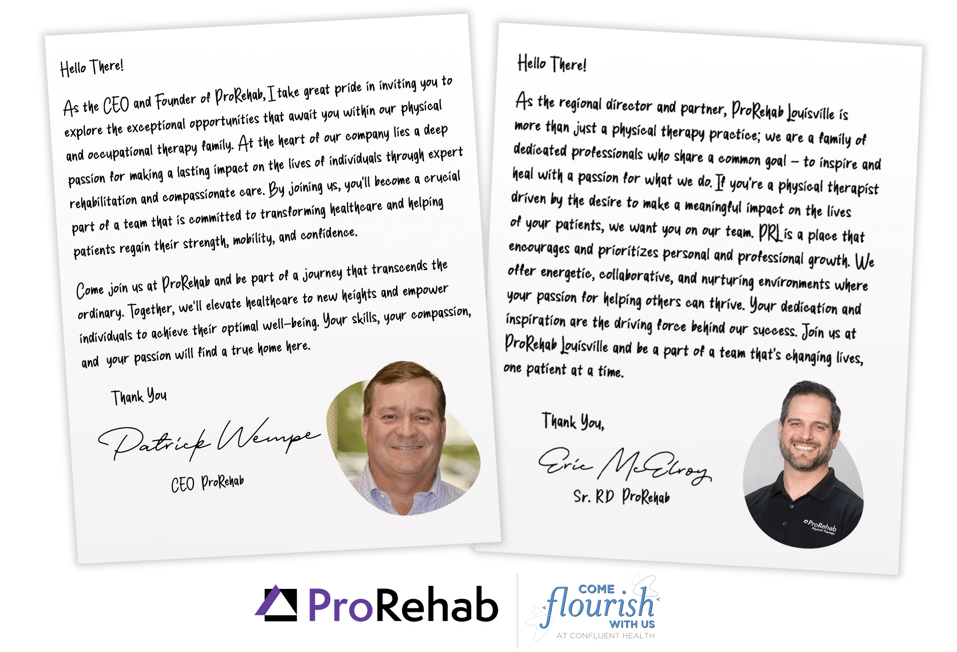 Letter-CEO---ProRehab Letter-CEO---ProRehab
